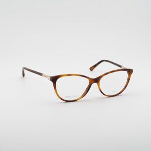 Jimmy Choo JC287 0086 00 Eyeglasses Havana 54mm Cat Eye Frame